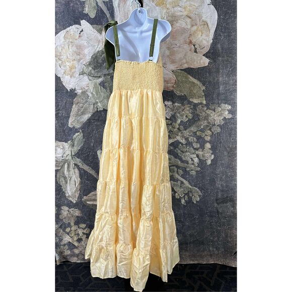 New Anthropologie Hutch Scoop-Neck Tiered Maxi Dress sz xL - Picture 5 of 10